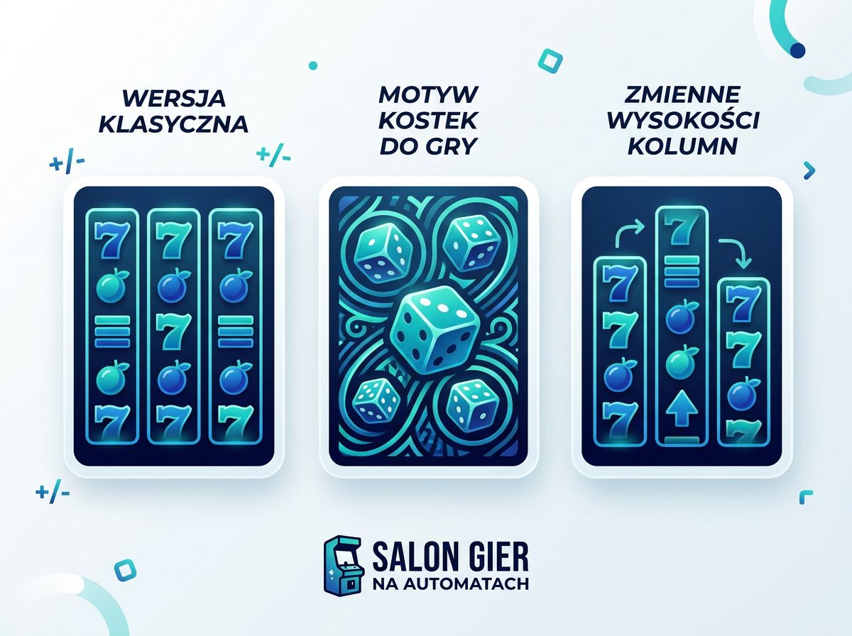 Automaty klasyczne, Dice i Megaways — jak je porównywać?